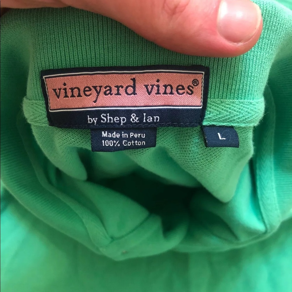 Mens VINEYARD VINES Polo golf L Made in PERU - Picture 4 of 7